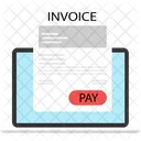 Online Invoice Invoice Bill Icon