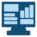 Business Report Data Analytics Report Icon