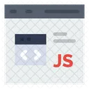 Online Java Script  Icon
