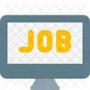 Online Job Search Online Job Online Work Icon