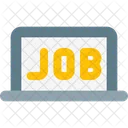 Online Job Online Business Online Working Icon