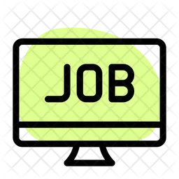 Online Job  Icon