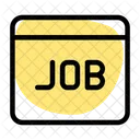 Online Job Online Job Website Online Working Icon