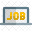 Online Job Online Business Online Working Icon