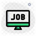 Online Job Search Online Job Online Work Icon