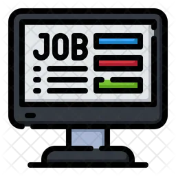 Online Job  Icon