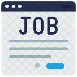 Online Job Description  Icon