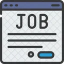Online Job Description  Icon