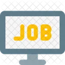 Online Job Search Online Job Online Work Icône