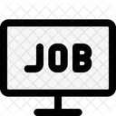 Online Job Search Online Job Online Work Icône