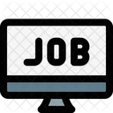 Online Job Search Online Job Online Work Icône