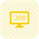 Online Job Search Online Job Online Work Icône