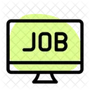 Online Job Search Online Job Online Work Icône