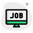 Online Job Search Online Job Online Work Icône