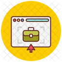 Online Job  Icône