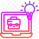 Online Job Idea  Icon