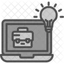Online Job Idea  Icon