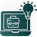 Online Job Idea  Icon