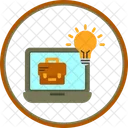 Online Job Idea  Icon