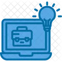Online Job Idea  Icon