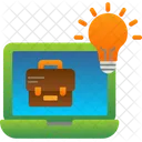 Online Job Idea  Icon