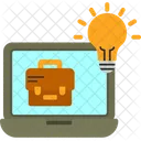 Online Job Idea  Icon