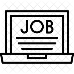 온라인 구직  아이콘