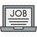 Online Job Search  Icon