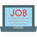 Employee Job Laptop Icon