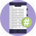 Online Journals Blog Smartphone Icon