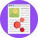 Online Journals Blog Writing Article Icon