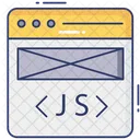 Online Js Online Java Script Web Js Icon