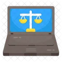 Online Justice  Icon