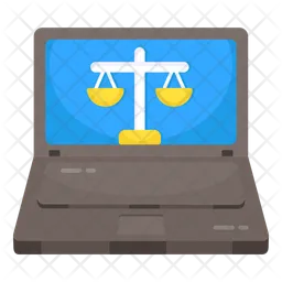 Online Justice  Icon