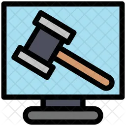 Online Justice  Icon