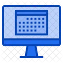 Online-Kalender  Symbol