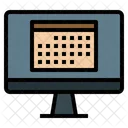 Online-Kalender  Symbol