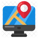 Online Karte Online Navigation Online GPS Symbol
