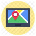 Online Karte Online Navigation Online GPS Symbol