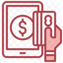 Online-Kartenzahlung  Symbol