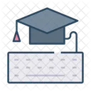 Online Knowledge Online Learning Online Education Icon