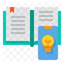 Online Knowledge Book Icon