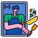 Online-Kochen  Icon