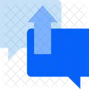 Onlinekommunikation  Symbol