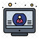 Online Konto Online Profil Web Profil Symbol