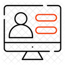 Online-Konto  Symbol