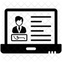 Online Konto Benutzer Symbol