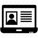 Online Konto Geschaft Symbol