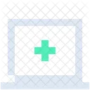 Online-Krankenhaus  Symbol