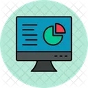 Online-Kreisdiagramm  Icon